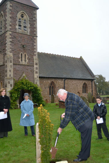 Ceremonial Tree Planting